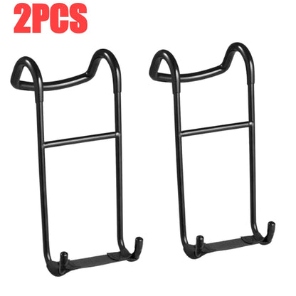 2-1PCS Dumbbell Spotter Hooks Hangers Heavy Power Dumbbells Rack Attachments for Dumbbell Bench Press Hold Up 225LB Capacity