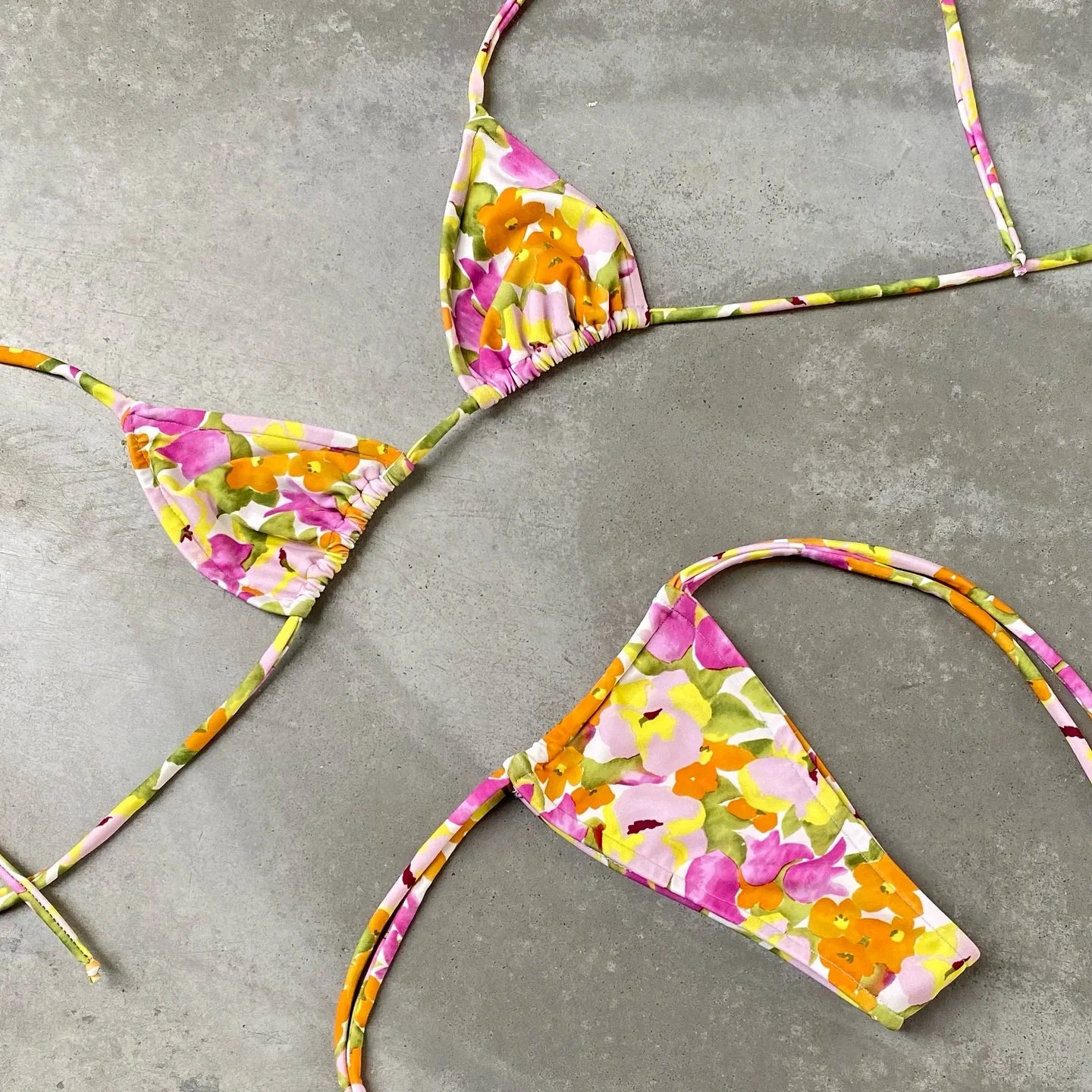 Micro Bikini Push Up Women Swimsuits 2025 Sexy Swimwear Brazilian Bikini Set Halter Biquini Swim Suits Print Beachwear Female