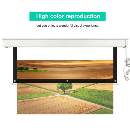 100'' Projector Screen 84-100inch 16:9 HD Projector Screen 3D Film Portable Screen Curtains Projector Screen HD Projector Screen