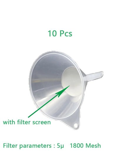 DTF Printer Ink Funnel Filter Tool With Filter Screen  For Cartridge Refill Ink Water-based Oil-based Liquid Ink Filter 5 micron