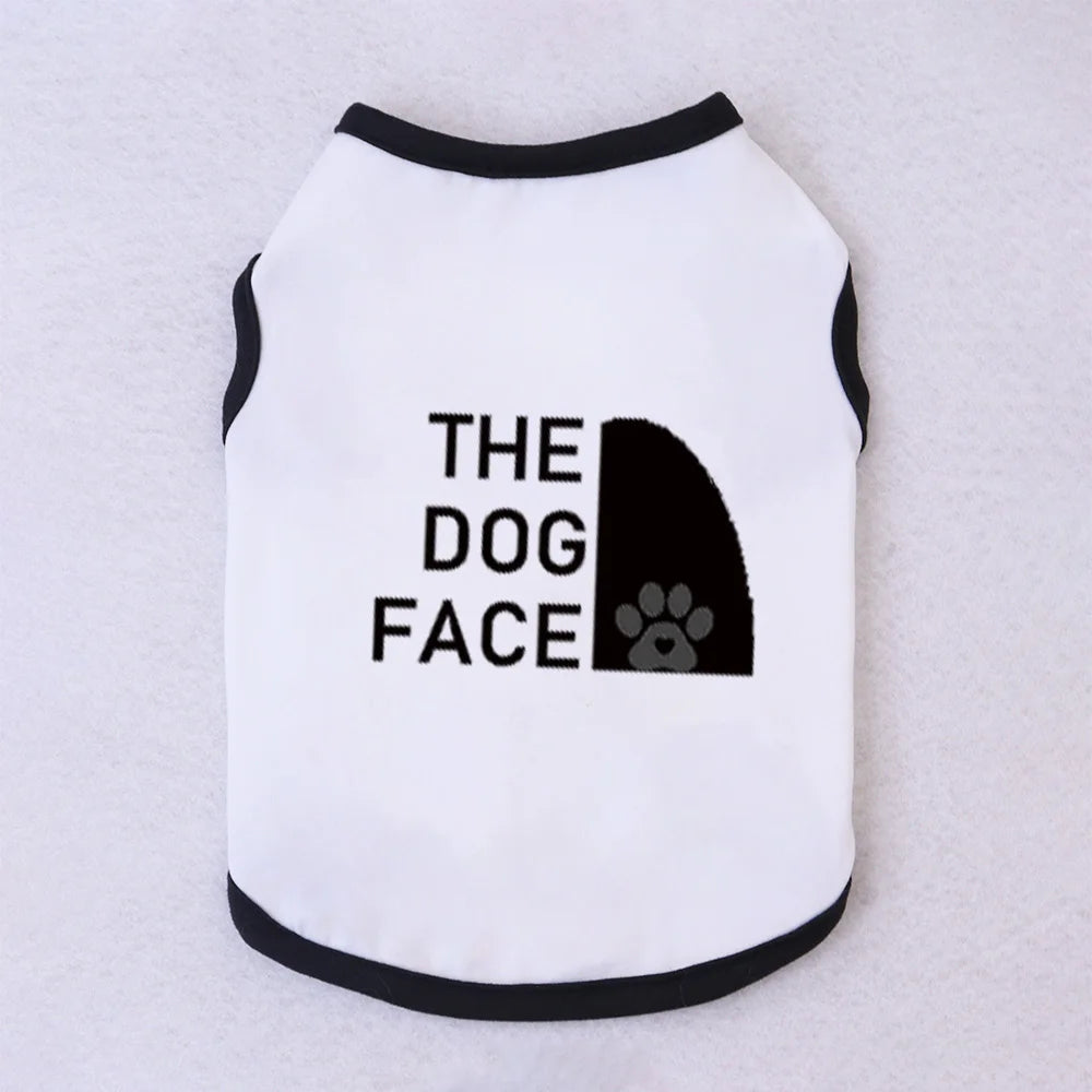 1 Pc Pet Vest, Text Print Summer Breathable Cat Clothing, Siamese, Ragdoll Silver Tabby vest