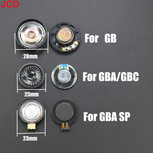 JCD 1Pcs 23mm 28mm Louder Speaker For Gameboy Color Advance GBC GBA for Gameboy Advance SP GBA SP LoudSpeaker