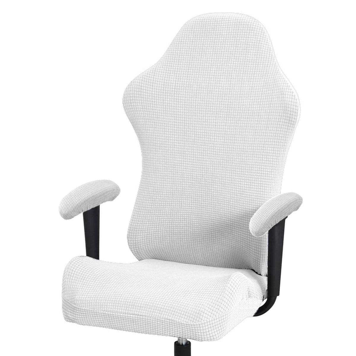 Thick Jacquard Office Computer Game Chair Slipcovers Stretchy  Reclining Racing Gaming Chair Cover Protector With Armrest Cover