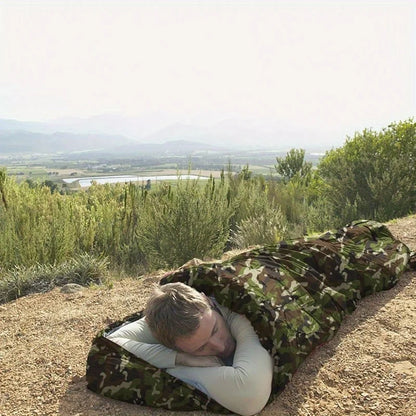 Envelope Digital Camouflage Sleeping Bag Outdoor Camping Camping Sleeping Bag Travel Warm Adult Winter Sleeping Bag