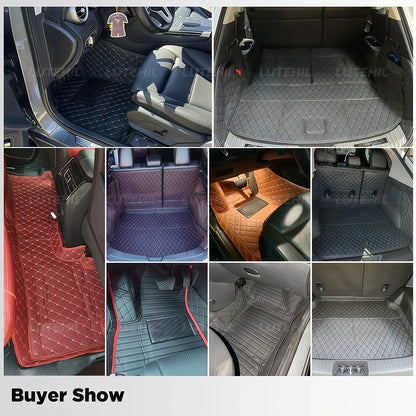For Leapmotor C10 2027 2026 2025 2024 Car floor mats Foot Pads 3D Car Trunk Mat Cargo Liner Carpet Accessories