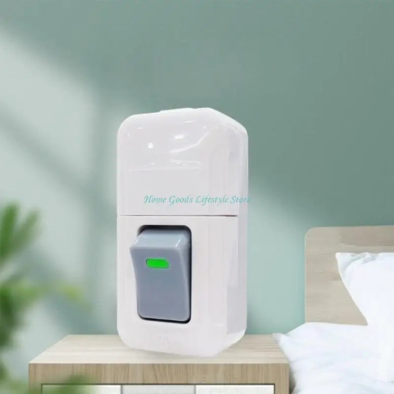 E74E Sturdy Bedside Control Switches to Easily Operations High Power Devices Like Fan and Light During Nighttimes Rest