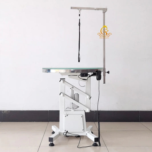 Pet Electric Lift Grooming Table With Led Light Professional Grooming  Care Multifunctional Pet Grooming Table
