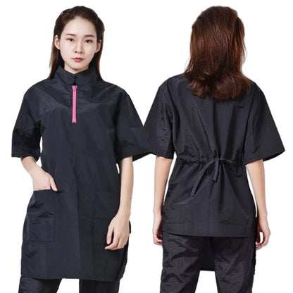 Long Style Pet Dog Grooming Clothing Pet Shop Groomer Uniform Waterproof Anti Hair Working Clothes Hair Salon Hairdresser's Robe