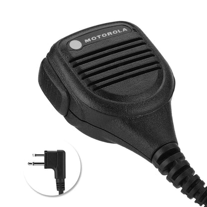3.5mm Headphone Jack Speaker mic Walkie talkie Radio Hand Microphone with Steel Belt Clip For