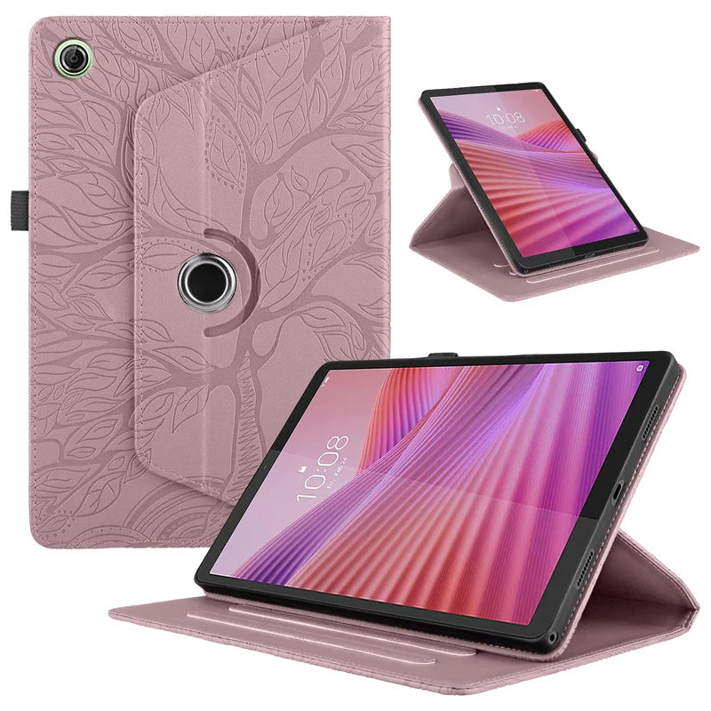 For Lenovo Tab One 8.7 Case tb305fu tb305xu 360 Rotating Flip Stand Tablet Funda For Lenovo Tab One / Lenovo Tab K9 Case 8.7"
