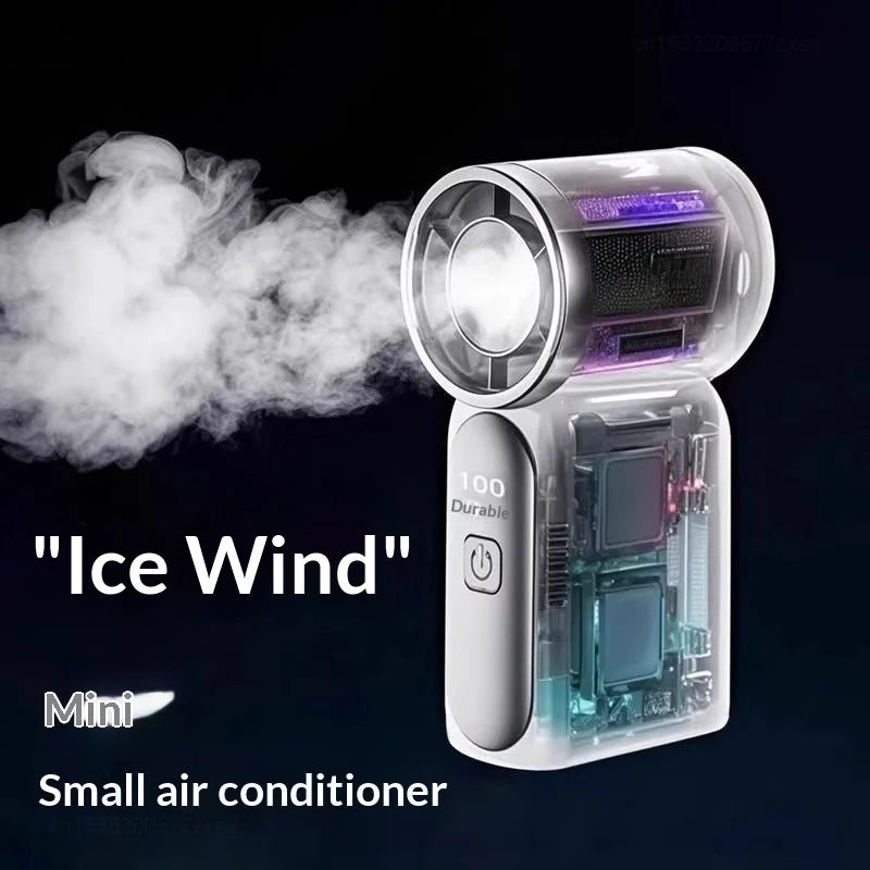 Portable Fan Convenient Creative Mini Fan Pocket Hand-held Fans Lightweight Suitable for Travel Camping Outdoors Air Coolers New