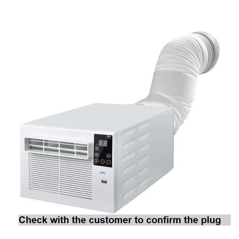 Portable Air Conditioner With Good Quality R290 Refrigerant Real Air Ac Fast Cooling Mini Window Air Conditioner,remote control