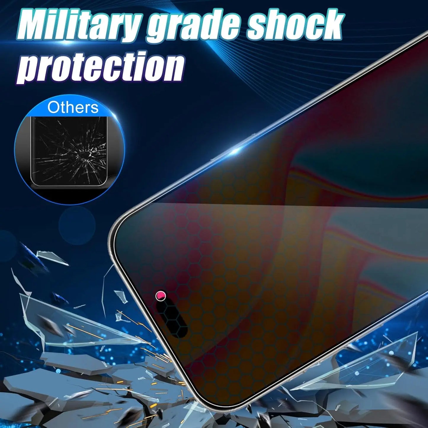 2.5D 9H Privacy Screen Protectors for Oneplus 15 Anti-Spy Protective for OnePlus 15