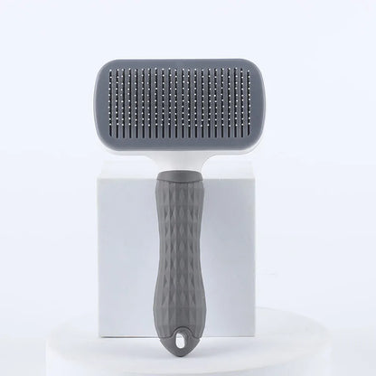Dog Cat Self-Cleaning Grooming Brush Durable Pet Hair Remover Comb Anti-Slip Dematting Tool Pet Accessories