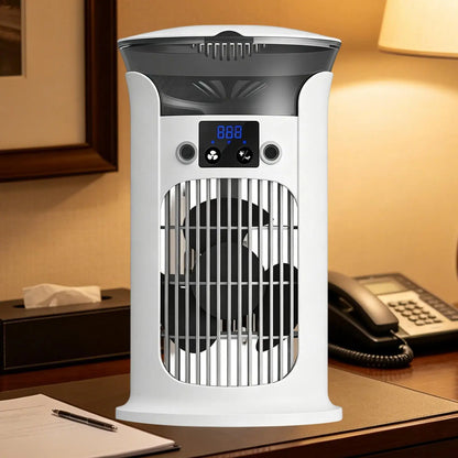 Portable Fan Portable 3 Speeds with Light Personal Tower Fans for Home Living Room Indoor Bedside Office Kitchen Dorm Camping