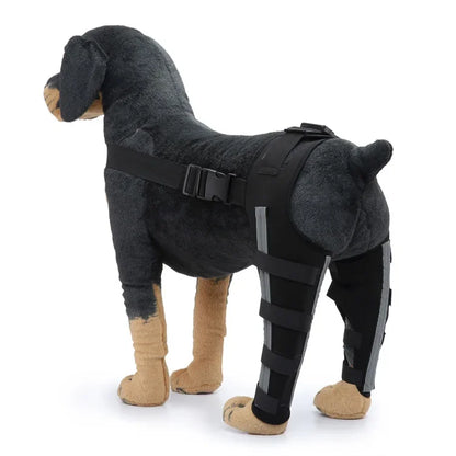 Pet Puppy Knee Pads Dog Back Leg Braces for Injured Dogs Support Brace Injury Joint Wrap Recover Protector Dog Accessories