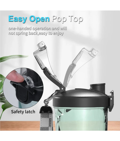 Portable Blender Electric Juicer 600ML Fruit Mixers 4000mAh USB Rechargeable Smoothie Mini Blender Multifunction Juice Maker