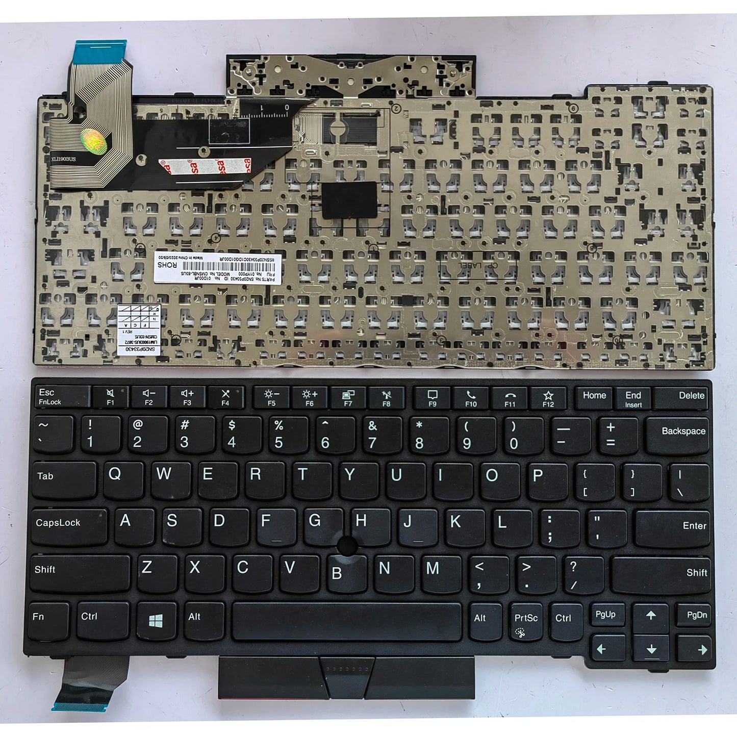 US Laptop Keyboard for Lenovo Thinkpad X13 Gen 1 20T2 20T3 20UF 20UG L13 Gen 1 20R3 20R4