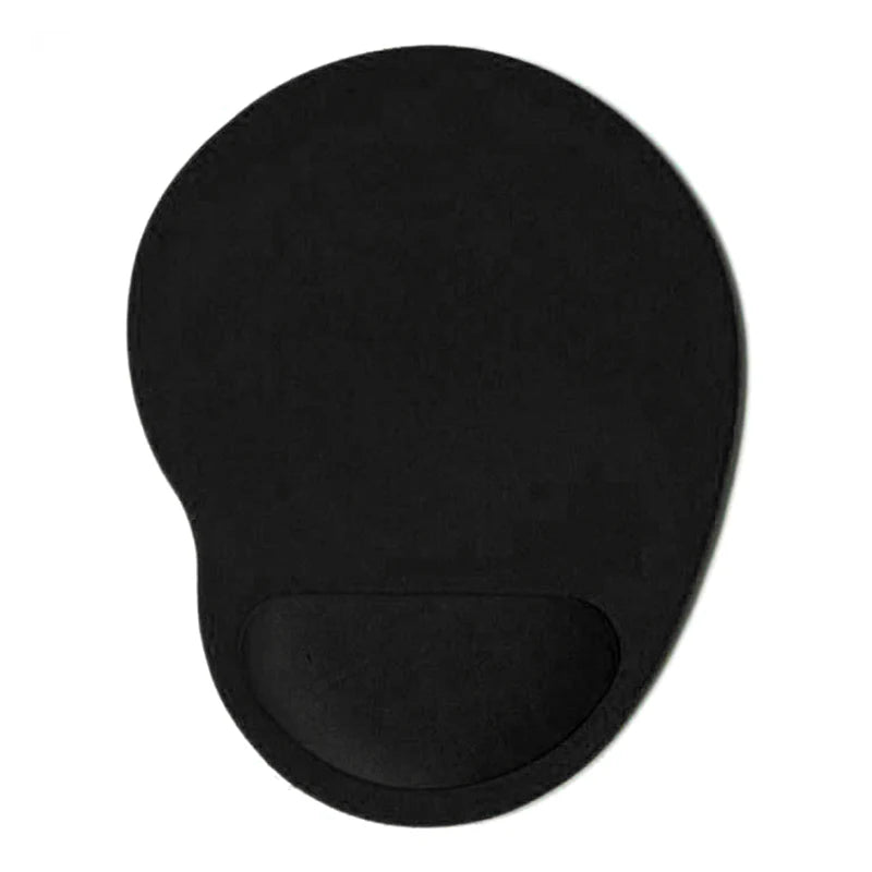 Mouse Pad With Wrist Support Comfortable Mousepad With Smooth Wrist Rest Surface Non-Slip PU Mouse Pad For Office Home Laptop PC