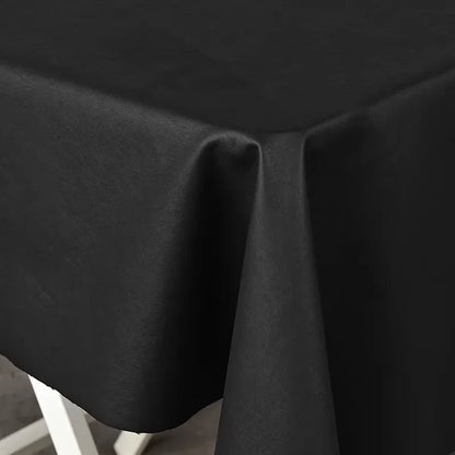 Faux Leather Fabric Retro PU Leather Matte Dark Black Designer Fabric Wholesale Cloth Diy Sewing Fabric Material