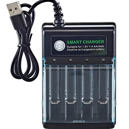 Original Rechargeable Battery 1.5V AA 9800mAh+AAA 8800mAh+Charger for Computer Clock Radio Video Game Digital Camera AA AAA
