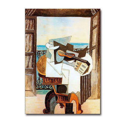 Modern Art Master Picasso Abstract Canvas Painting Cubism Home Wall Art Poster Prints Pictures Bedroom Living Room Decor Murals