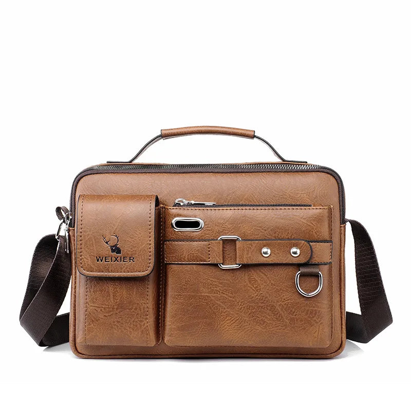 Suitcase Bag Men Leather Women's Briefcase Bag Men's Executive Briefcase in Legitimate Leather Designer Luxury Bags Handbag