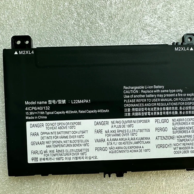 L22M4PA1 L22D4PA1 L22L4PA1 L22C4PA1 Laptop Battery For Lenovo YOGA 7 14ARP8 14IRL8 16IRL8 16ARP8 14IML9 14AHP9 16IML9 16AHP9