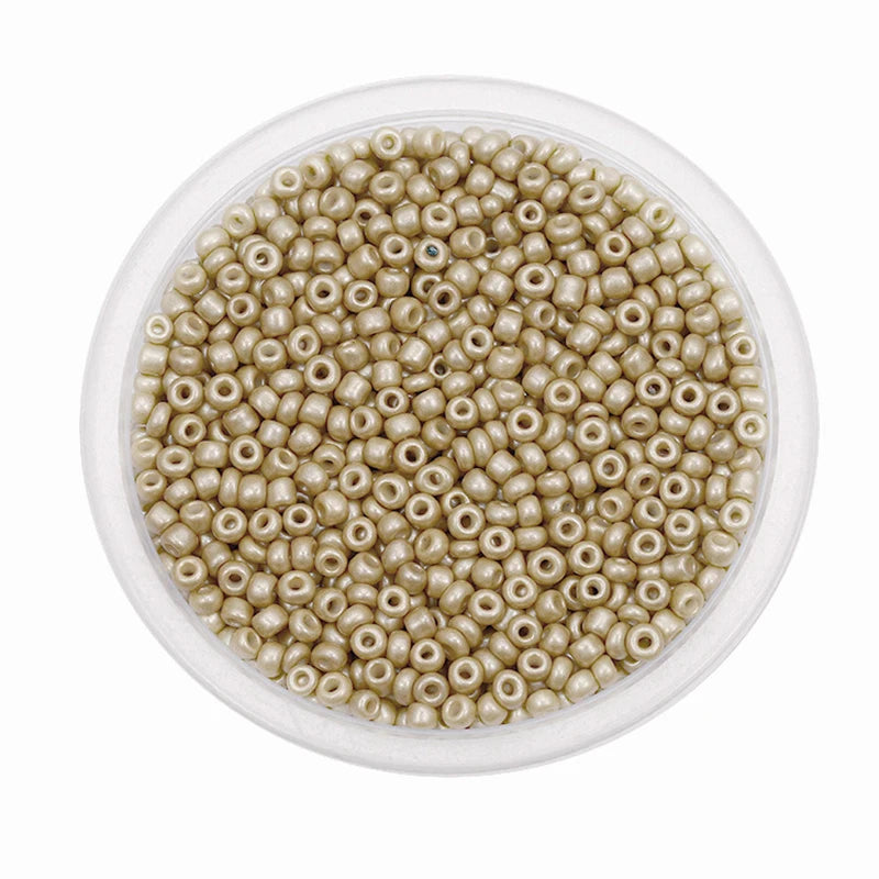 1000/500pcs 3/4mm Glass Seed Beads DIY Accessories Jewellery Making Materials Supplies Pony Bead For Craft Bracelets Jewelry