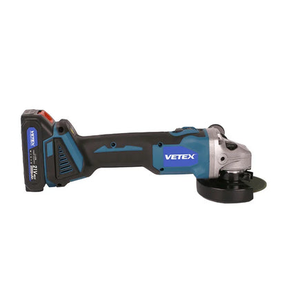 Top 3 Power Tools Combo: 21V Brushless Drill, Impact Wrench, Angle Grinder With Fast Charging Durable 2000mAh Battery Tool Kit