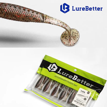55/65mm Floating 12pcs/pack Soft Lure Artificial Castfish Bait Tackle Fishing Bait For Freshwater Seawater
