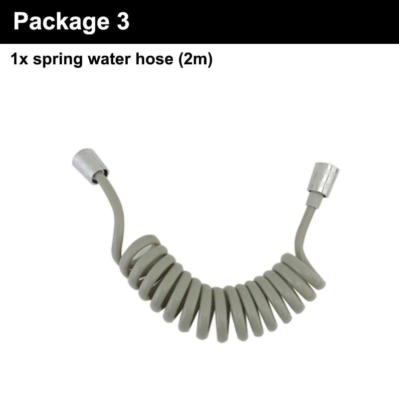 Bathroom Hygienic Shower douche Toilet Bidet Sprayer hand ass anal clean wash shower head Holder Water Hose Faucet Accessories