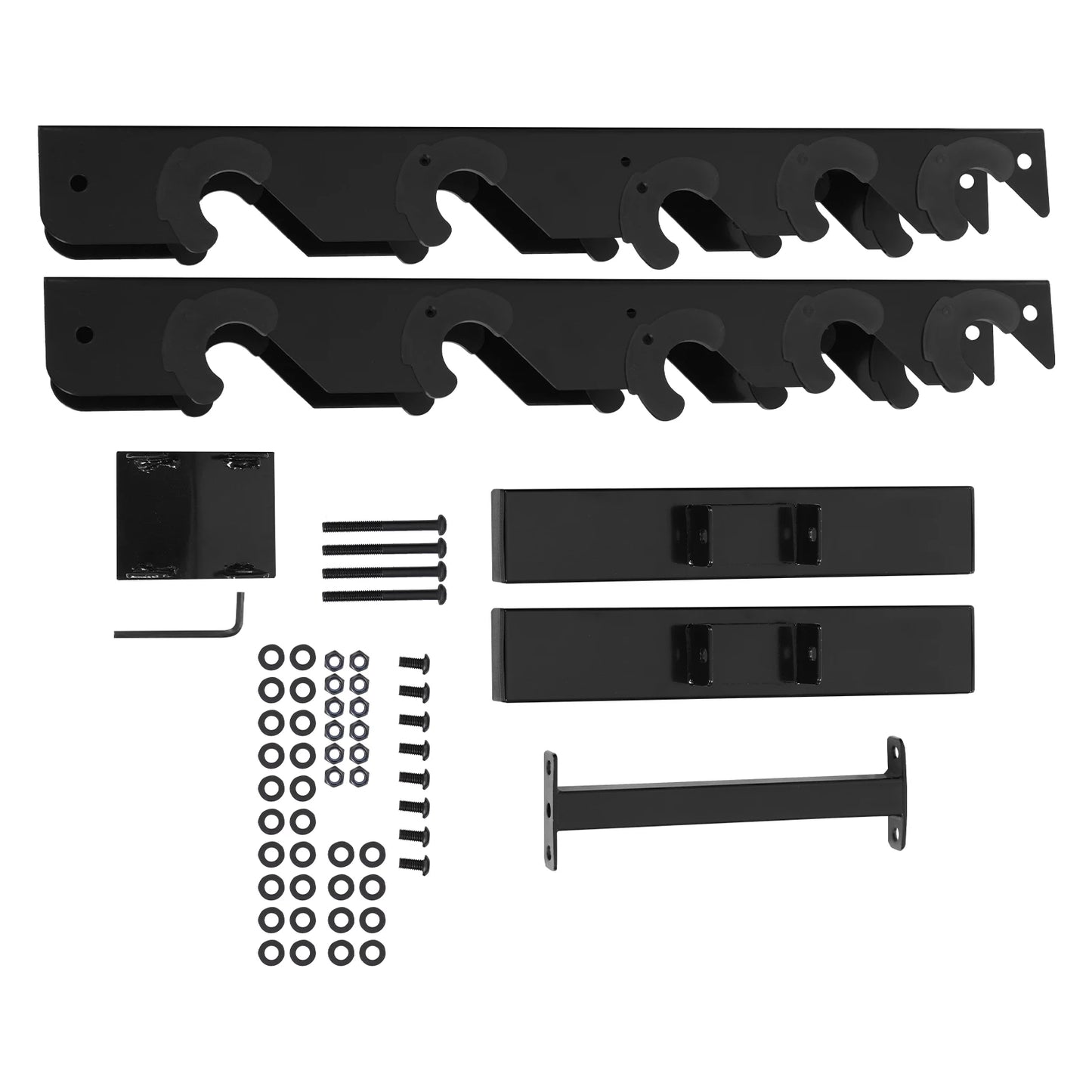 Steel Weight Plate Dumbbell Rack Storage Tree for 5 Pairs Dumbbells 100kg Capacity Weight Plate Holder Black/White