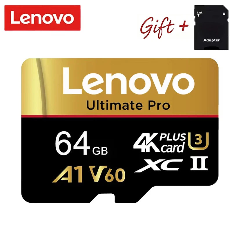 Original Lenovo Micro 16GB 512GB 256GB 128GB 32GB 64GB 16GB Large Capacity 100MB/s UHS-I Class10 for Camera Surveillance Devices