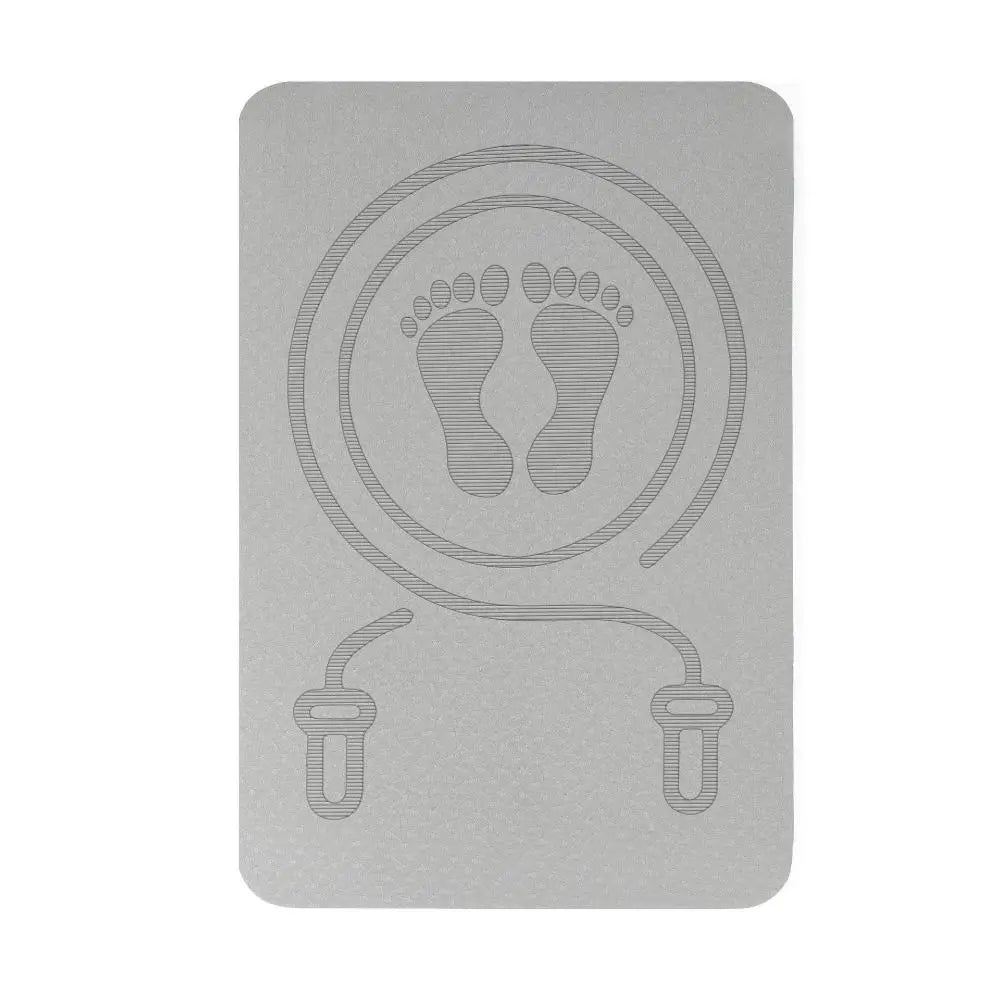 Fitness Carpet Anti-noise Jump Rope Mat Cushioning TPE Yoga Fitness Mats Thickening Waterproof Skipping Mat Yoga