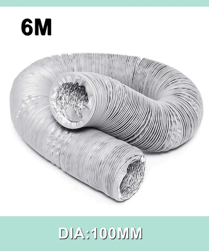 80mm/100mm/110mm/130mm/150mm Portable Air Conditioner Exhaust Vent Pipe Flexible Air Conditioner Exhaust Pipe Vent Hose Outlet