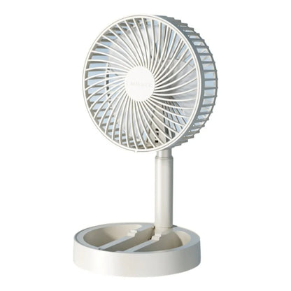 Portable Foldable Desktop Fan Adjustable Angle USB Powered USB Fan Quiet Operation Stable Stand Mini Electric Fan Dormitory