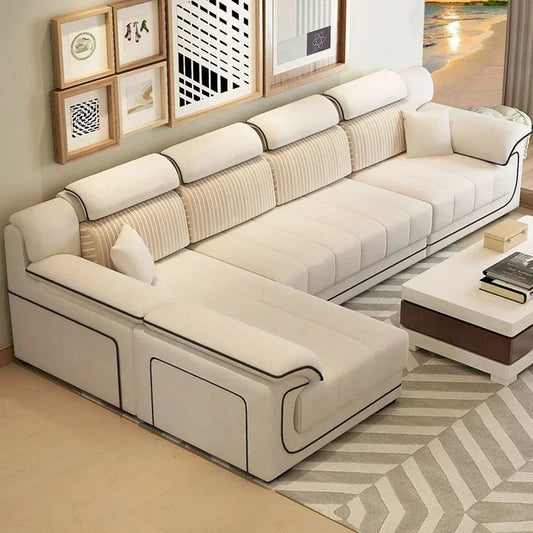 Wood Beige European Sofas Filler Armrest Design Nordic Recliner Lazy Sofas Salon Luxury Modern Divano 2 Posti Unique Furniture