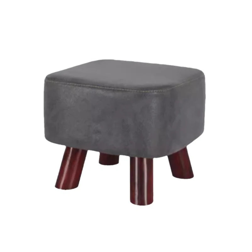 Simple Solid Wood Household Small Stool Children's Short Stool At Home Entrance Living Room Coffee Table with Sturdy Shoe Stool