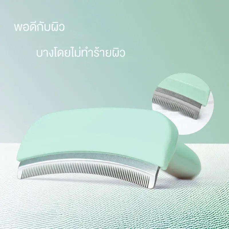 Cat Grooming Massage Comb Pet Comb With Stainless Steel Teeth For Cats And Dogs To Remove Loose Hair Gentle Easily Removes Hair