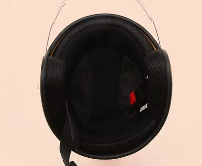 Motorcycle Helmet Men Woman Electric Riding Lens Helmet Four Seasons Comfortable Ventilation Adjustable Safety Helmet