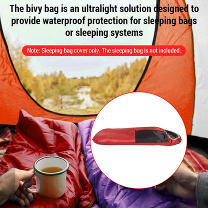 Lightweight Camping Sleeping Bag Cover Cold-resistant ultralight Sleeping Bag Case Waterproof Bivy Bag Camping Essentials