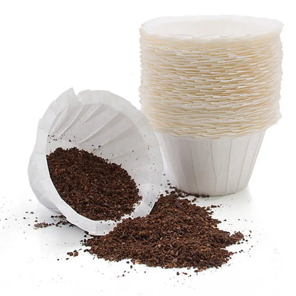100pcs Paper Filters Cups Replacement K-Cup Filters For Keurig K-Cup Stunning Coffee Filters