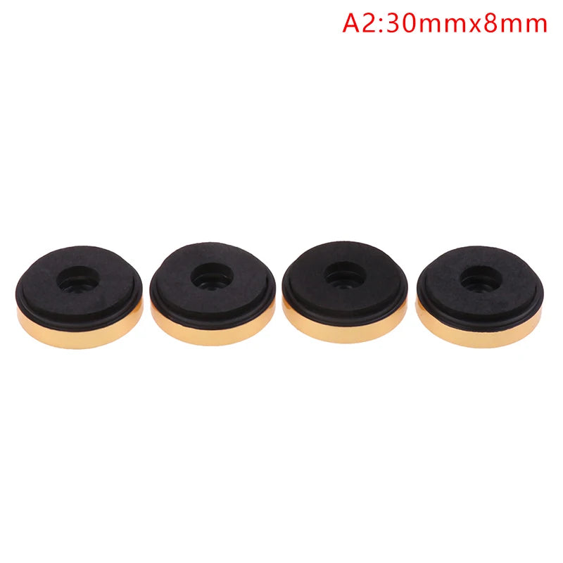 4pcs Speaker Spikes Stand Feets Audio Active Speakers Repair Parts Accessories DIY For Home Theater Sound System