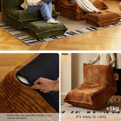 MOMO Caterpillar Sofa Leisure Sofa Lazy Person Sofa Can Lie And Sleep Balcony Tatami Net Red Bedroom Living Room Single