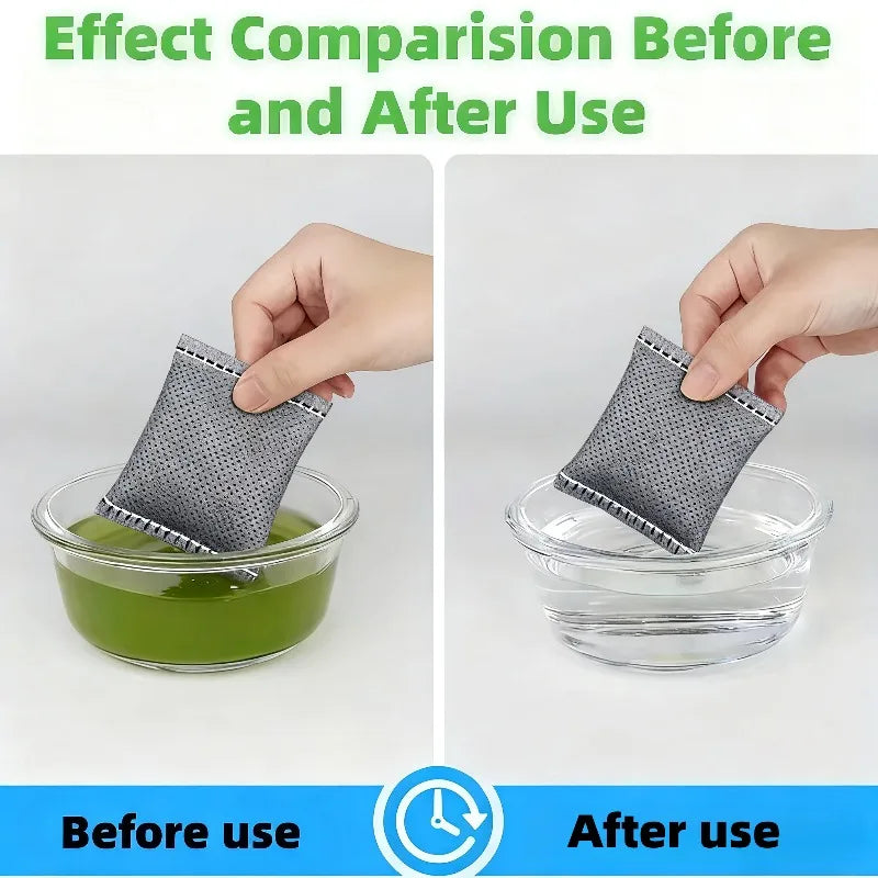 20/40PCS Fish Tank Filter Activated Carbon Bags Premium Aquarium Filter Media Purifies Water Removes Toxins Odors Long Lasting