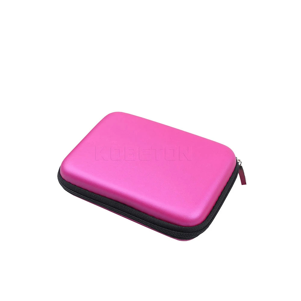 Case Cover for 2.5'' HDD Hard Disk Portable Small Storage Case Zipper Carrying Pouch Bag Box for Earphone Headphone Date Cable