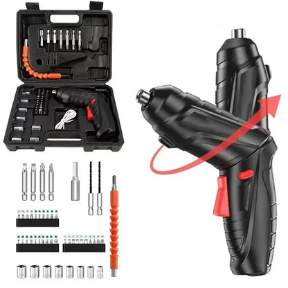 3.6v Power Tools Set Household Maintenance Repair Large Lithium Battery Mini Electric Drill Household Cordless Screwdriver ﻿