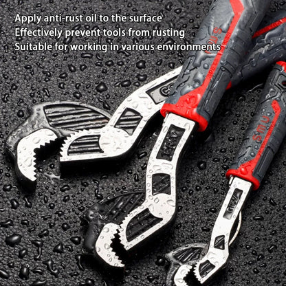 Multifunctional self-locking wrench adjustable wrench quick wrench adjustable pipe wrench plumber multifunctional hand tool