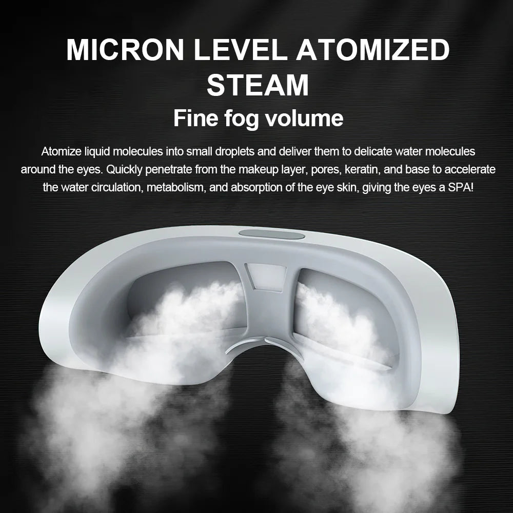 Portable Eye Massager with Heating and Mist Function Effectively Relieves Eye Fatigue and Dry Eye Syndrome Smart Eye Care Device
